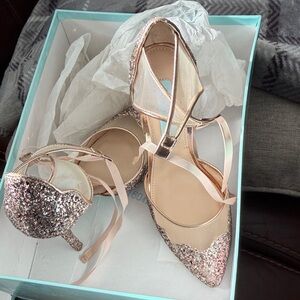 Elegant Glittery Women's Heels